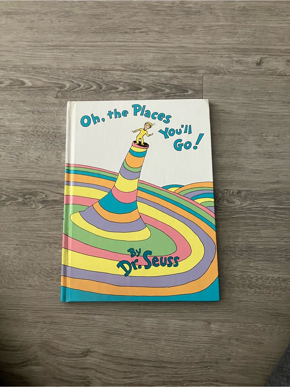 3/$15 Dr. Seuss White Cover with Rainbow Stripes Hardcover